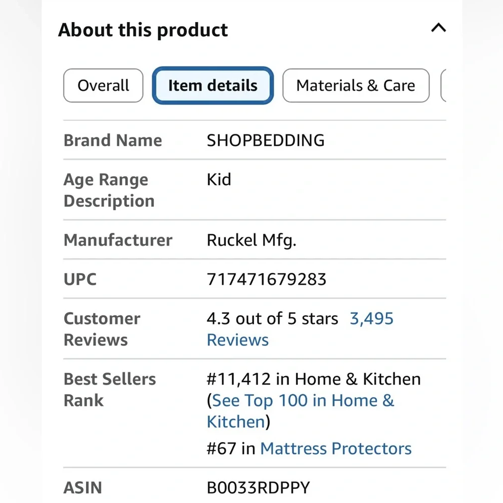 NWT Vinyl Twin Mattress Protector.  See measurements in photos. New unopened!!